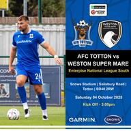 Event image AFC Totton v Weston Super Mare