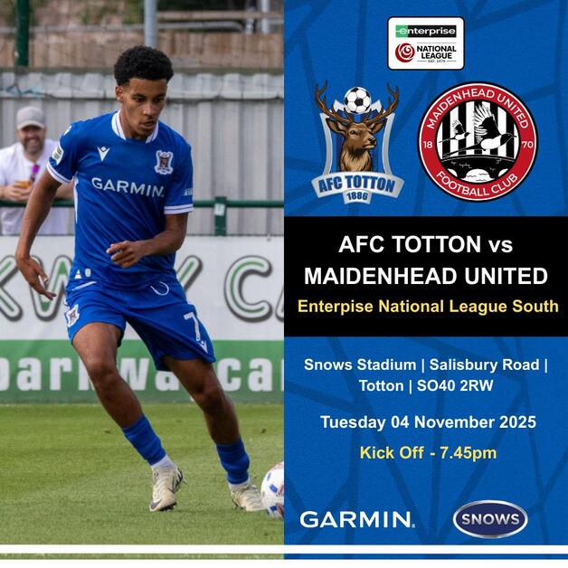 Event image AFC Totton v Maidenhead United