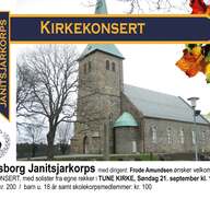 Event image Sarpsborg janitsjarkorps - Høstkonsert i Tune kirke