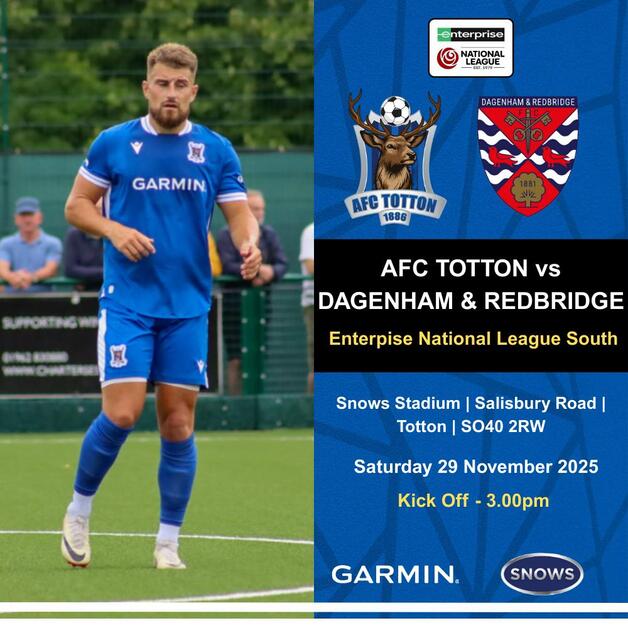 Event image AFC Totton v Dagenham & Redbridge