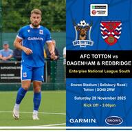 Event image AFC Totton v Dagenham & Redbridge
