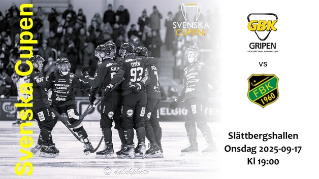 Event image Gripen Trollhättan BK vs Frillesås BK Svenska Cupen