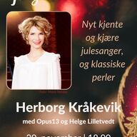 Event image Førjulskonsert med Herborg Kråkevik og Opus13