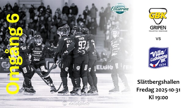 Event image Gripen Trollhättan BK vs Villa Lidköping BK