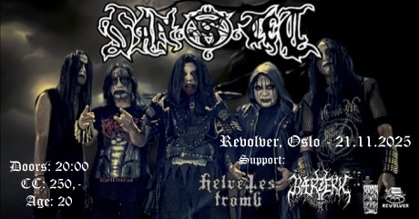 Event image Santet (ID) // Helvetestromb (SE) // Bærzerk (NO) // Revolver