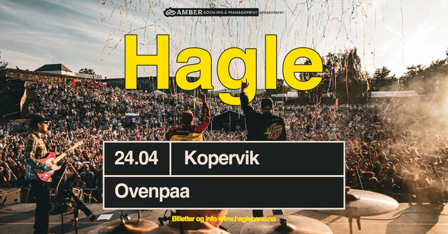 Event image Hagle - Ovenpaa 24 April