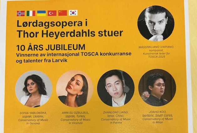 Event image Lørdagsopera i Thor Heyerdahls stuer