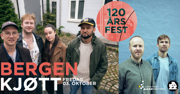 Event image Concerts in Concrete: Røed Quartet + String & Timpani // Bergen Kjøtt 120år!