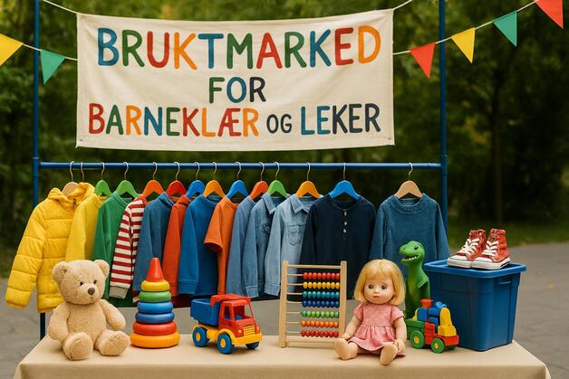 Event image Bruktmarked for barneklær og leker