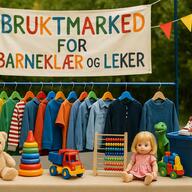Event image Bruktmarked for barneklær og leker
