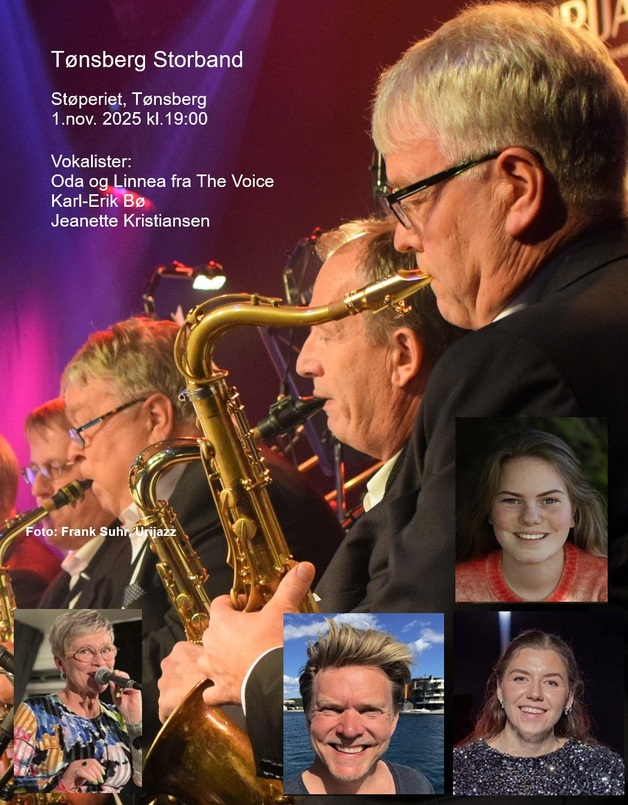 Event image Tønsberg Storband - 35 års-jubileum i Støperiet