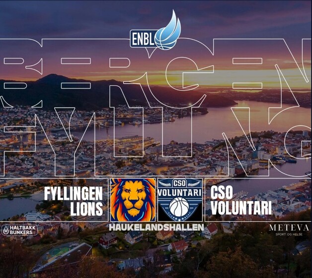 Event image ENBL: Fyllingen Lions - CSO Voluntari