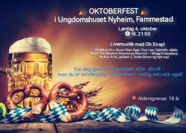 Event image Oktoberfest med Oh Snap!