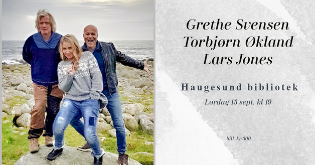Event image Konsert: Grethe Svensen, Lars Jones, Torbjørn Økland