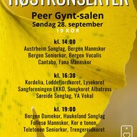 Event image Høstkonserter i Peer Gynt-salen