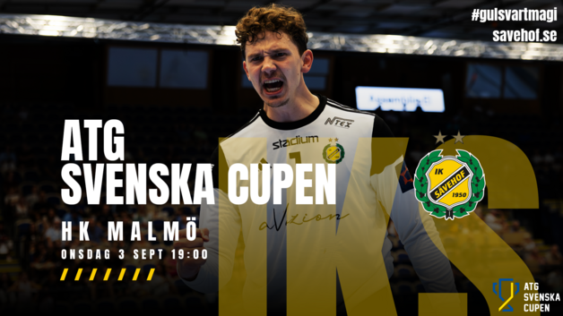 Event image IK Sävehof vs HK Malmö (h) ATG Svenska Cupen 