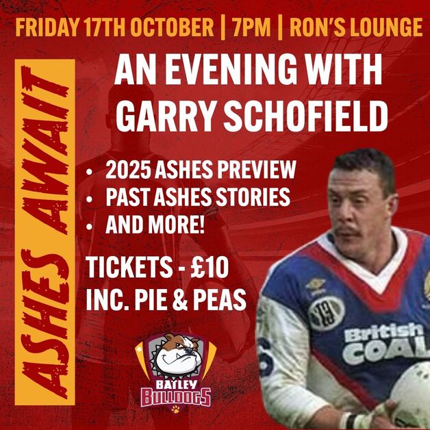 Event image AN EVENING WITH..... GARRY SCHOFIELD 