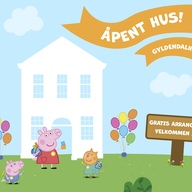 Event image Åpent hus med Peppa gris 13.september kl 12
