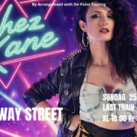 Event image CHEZ KANE – BRITISH ROCK SENSATION  + support: Runaway Street / Last Train