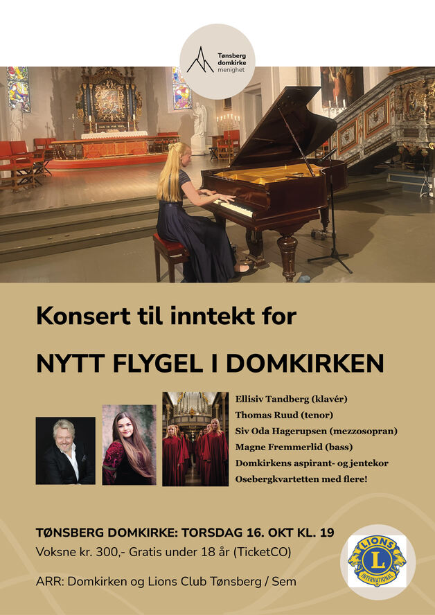 Event image Festkonsert til inntekt for nytt flygel