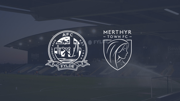 Event image AFC Fylde v Merthyr Town FC