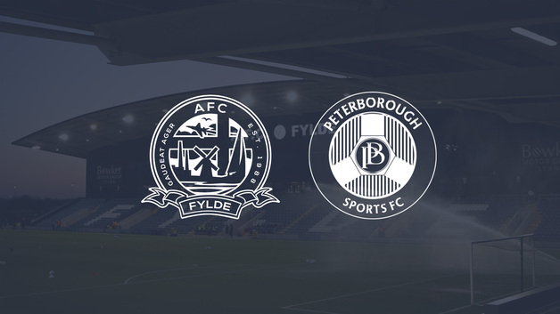Event image AFC Fylde v Peterborough Sports