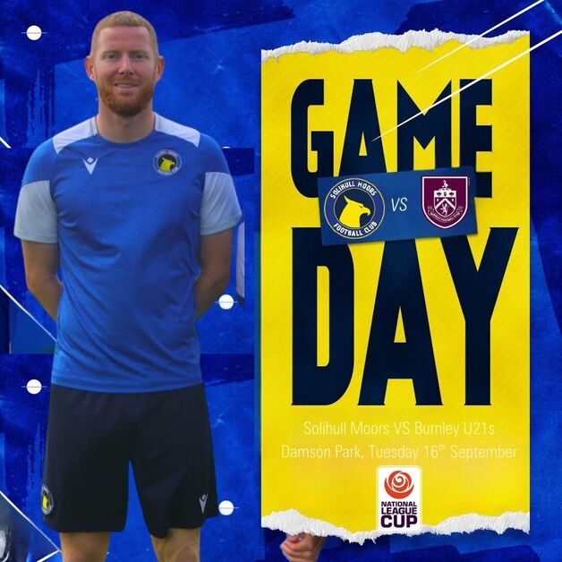 Event image National League Cup Solihull Moors V Burnley U21's