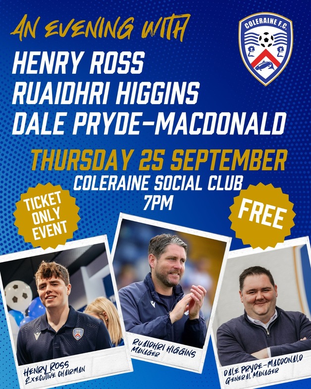 Event image AN EVENING WITH HENRY ROSS, RUAIDHRI HIGGNS & DALE PRYDE-MacDONALD