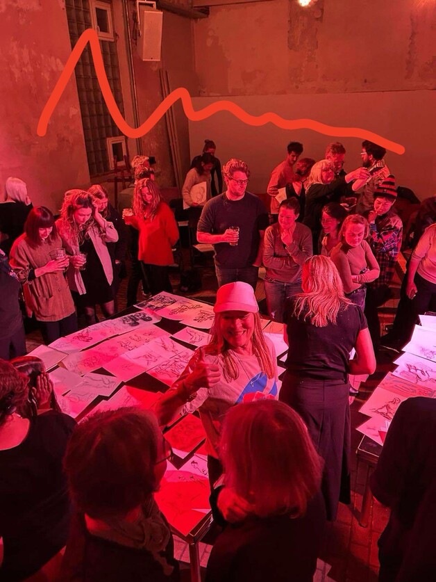 Event image OCTOBER VIBE: Drink & Draw at Bergen Kjøtt!