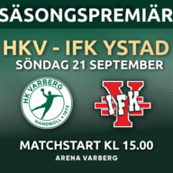 Event image HK Varberg - IFK Ystad HK
