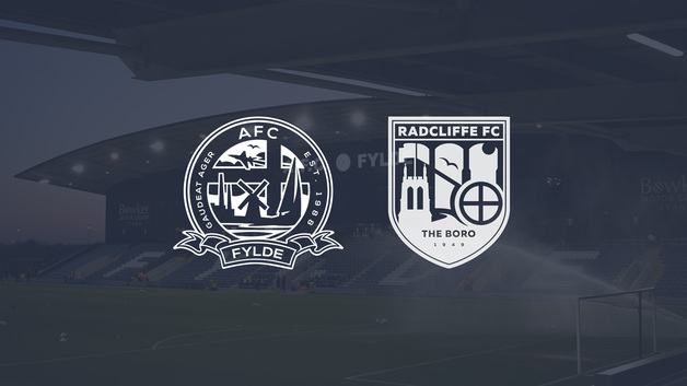 Event image AFC Fylde v Radcliffe 