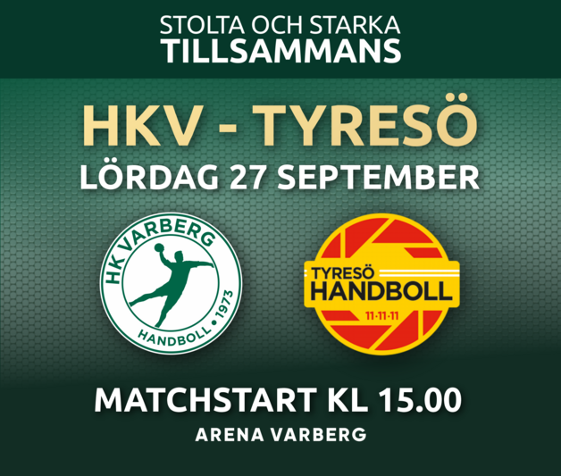 Event image HK Varberg - Tyresö Handboll