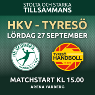 Event image HK Varberg - Tyresö Handboll