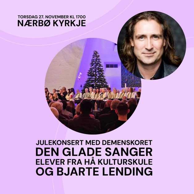 Event image Den glade sangers julekonsert '25