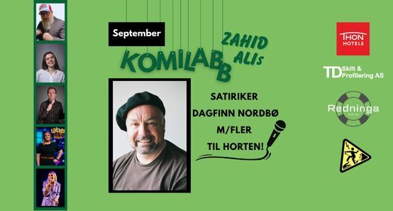 Event image Zahid Alis Komiklubb - September