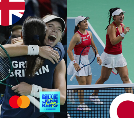 Event image Billie Jean King Cup Finals LIVE Watch Party + Free Tennis Coaching Sessions