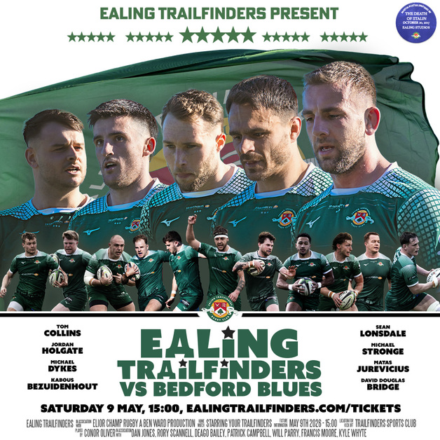 Event image PARKING: Ealing Trailfinders vs Bedford Blues