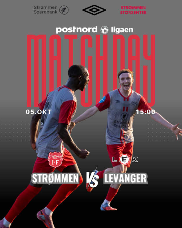 Event image POSTNORD-LIGAEN 2025 | STRØMMEN - LEVANGER | 5.OKTOBER KL.15.00