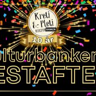 Event image Kulturbanken Kreti & Pleti 10 år - en festaften for byen, musikken og folka!
