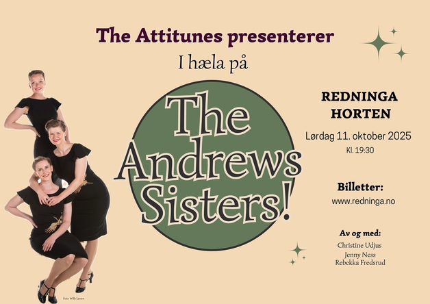 Event image I hæla på The Andrews Sisters - The Attitunes