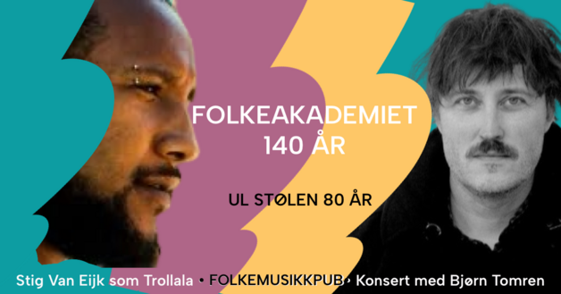 Event image Folkeakademiveka- Konsert med Bjørn Tomren og Folkemusikkpub 