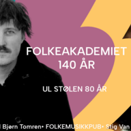 Event image Folkeakademiveka- Konsert med Bjørn Tomren og Folkemusikkpub 