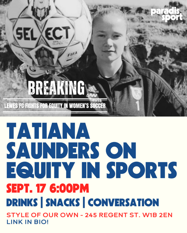Event image Tatiana Saunders on Equity in Sports