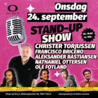 Event image Stand Up på Olsen 24 september