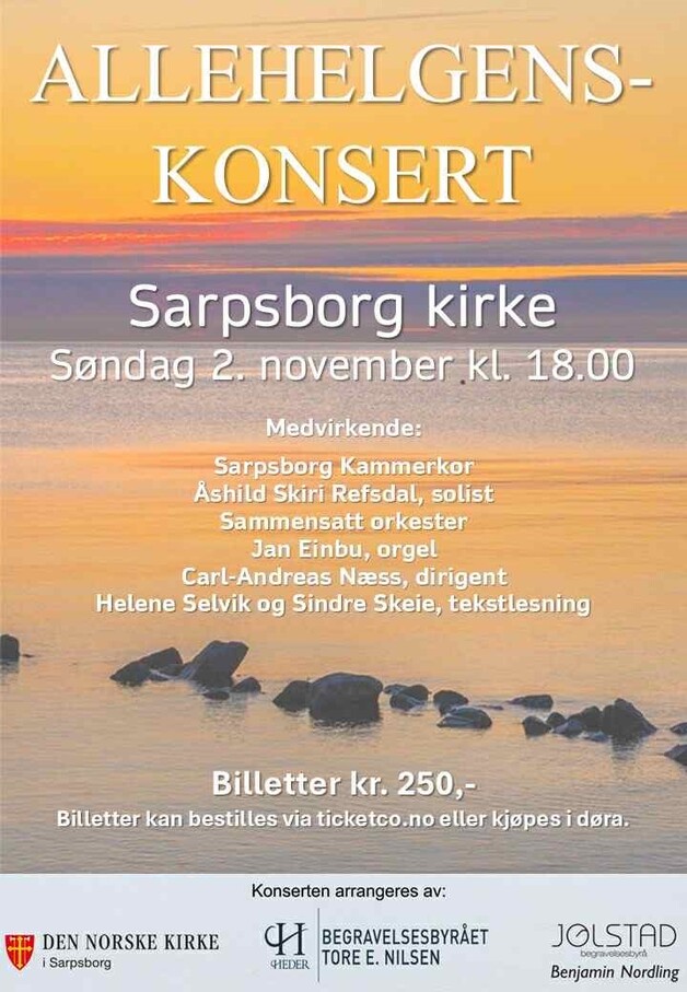Event image Allehelgenskonsert, Sarpsborg kirke