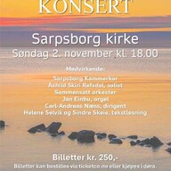 Event image Allehelgenskonsert, Sarpsborg kirke