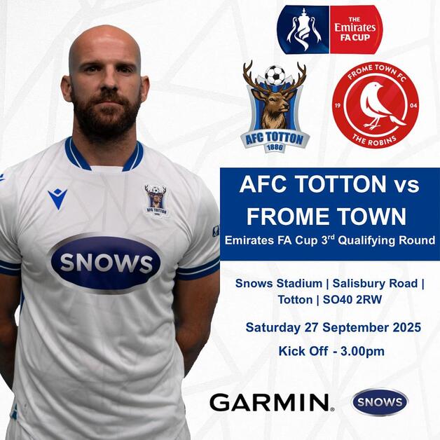 Event image AFC_Totton_v_Frome_Town_FA3QR_Cup