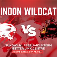 Event image NIHL 1 TICKETS - Swindon Wildcats v Cardiff Fire - Sunday 1st February 2026 - F/O 18:30