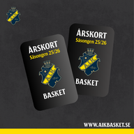 Event image Årskort - AIK Basket Dam & Herr 