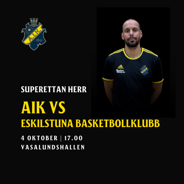 Event image SEH: AIK vs. Eskilstuna Basketbollklubb